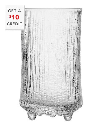 iittala Ultima Set Of Two 20.25Oz Thule Beer Glasses With $10 Credit