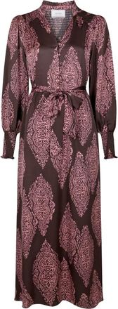 Neo Noir Dames, Jurken, Bruin, Maat: XL
