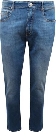 Paul & Shark Tessuto Candiani Broek - Heren - Slim Fit Jeans - Blauw - L - Denim - Jeans