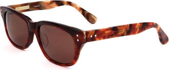 Derek Lam Parkl LTORT Mens Sunglasses Tortoiseshell Size 53