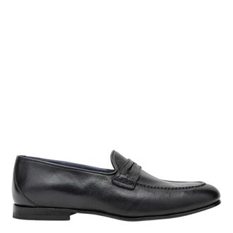Rolando Sturlini Loafers, male, Blue, Size: 10 1/2 US Firenze Penny Loafers
