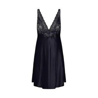 Calvin Klein Zomerjurk - Dames - Zomerkleedjes - Zwart - XS - Katoen - Kleedjes