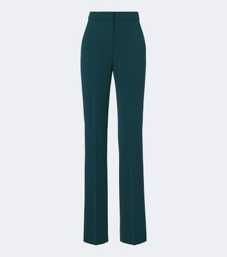 Max Mara Elegante cady staight-leg pants