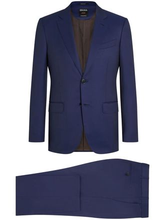 Ermenegildo Zegna Centoventimila wool suit - men - Wool - 54 - Blue
