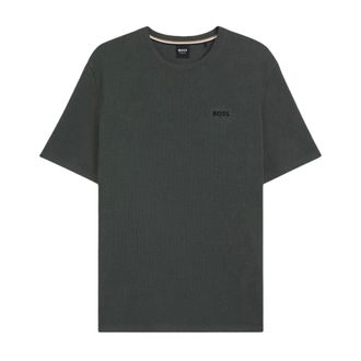 HUGO BOSS Heren, Tops, Grijs, Maat: M Katoen