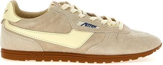 Autry Beige Windspin Sneakers
