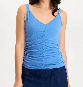 Xcvi Blaise Tank In Shasta Blue
