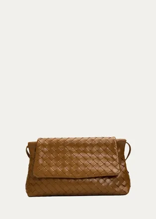 Bottega Veneta Giorno Leather Drawstring Shoulder Bag