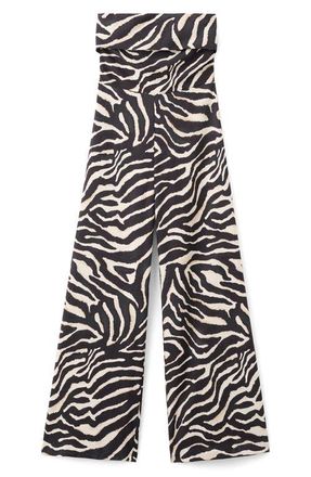 Mango Strapless Jumpsuit in Black at Nordstrom, Size Xx-Small