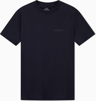 A|X Armani Exchange Mens Essential, Light Padding Milano-New York Side Logo Jacket, Black, XL