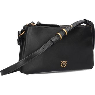 Pinko Pinko, Dames, Tassen, Zwart, Maat: ONE Size Wol