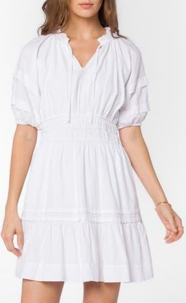 Velvet Heart Donna Linen Blend Minidress in White at Nordstrom Rack, Size X-Small