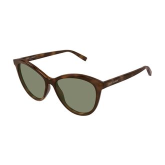 Saint Laurent Sunglasses, female, Brown, Size: 57 MM SL 456 Sunglasses