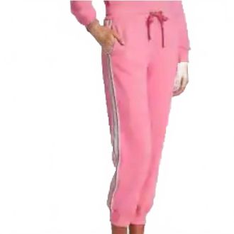 Derek Lam Sera Track Pants In Flush Pink