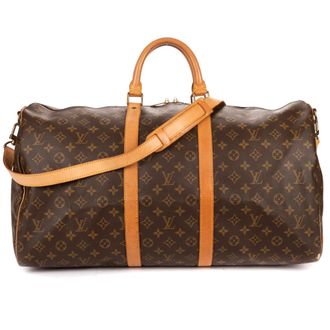 Louis Vuitton Pre-owned Womens Keepall 55 Travel Bag - Brown - One Size