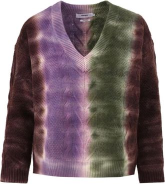 Notshy Marine 07C Truien voor Dames - Dames - V-hals truien - Paars - Xs/S - Truien & Vesten