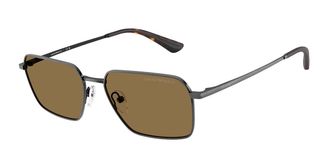 Emporio Armani EA2178 344573 Mens Sunglasses Silver Size 54