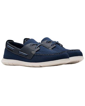 Clarks Flexway Tie Boat Shoe