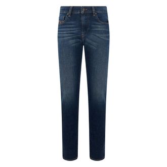 Diesel Slim-fit Jeans, male, Blue, Size: W28 Jeans in Dark Denim with a straight and slim cut