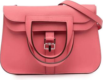 Herm&egrave;s 2016 Mini Swift Halzan 22 satchel - Rosa