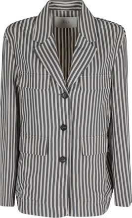 Tela Tangier Jacket - Dames - Blazers - Veelkleurig - M - Leer - Jassen