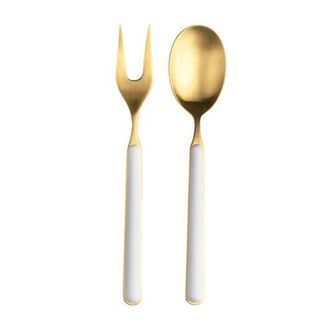 Mepra Fantasia Serving Set - 2 Pieces in Porcelain at Nordstrom