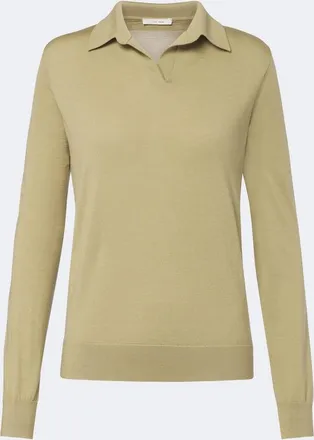 The Row Pullover polo Pauli in lana e seta