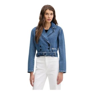Karl Lagerfeld Donna, Giacche, Blu, S, new