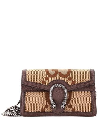 Gucci Dionysus Bag Jumbo Gg Super Mini (Authentic Pre-Loved)