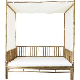 Milani Home Dusk - divano letto da giardino in bamboo
