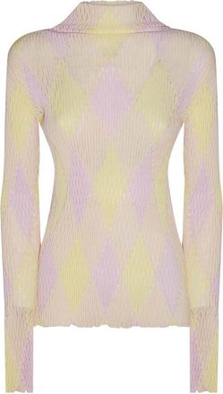 Burberry Multicolor Cotton Knitwear