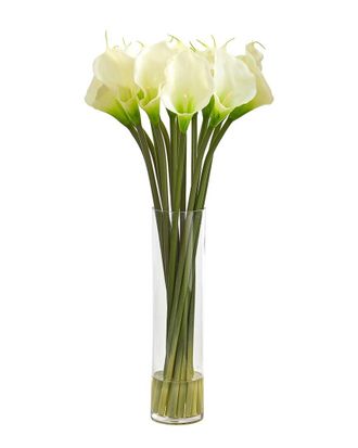Nearly Natural 28In Calla Lily Artificial Arrangement