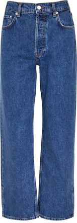 Anine Bing Roy Straight-leg Jeans - Blue - 28 (W28 / UK10 / S)