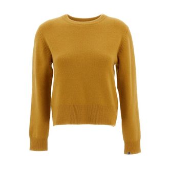 Extreme Cashmere Jersey de cuello redondo N&deg;430 Jeanne - Knitwear - Mujer - Amarillo - ONE SIZE