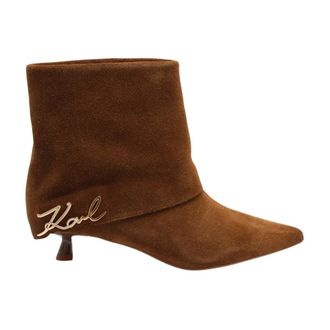 Karl Lagerfeld Dames, Schoenen, Bruin, Maat: 37 EU
