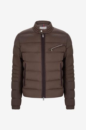 Moncler Kurze Daunenjacke mit Stehkragen Souillet