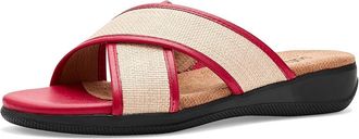 Softwalk Tillman 6.0 Womens Sandals Red : 10.5 W (E), Leather