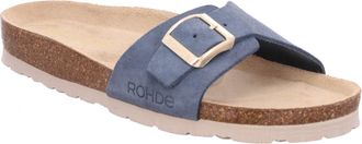 Rohde Keilabsatz, Sommerschuh, Schlappen mit vorgeformtem Softfussbett