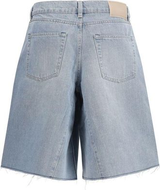Our Legacy Womens Blue Cotton Bermuda Shorts
