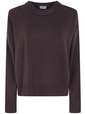 MRZ Sweater Cropped Oversized Round Neck