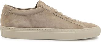 Common Projects Achilles Premium Suede Sneakers - Taupe - 45 (IT45 / UK11)