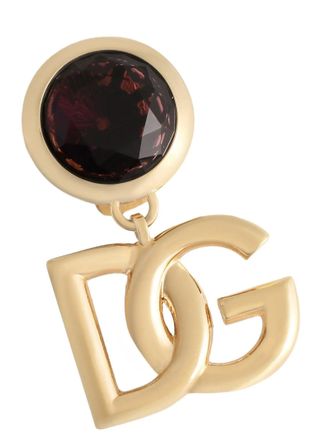 Dolce & Gabbana Womens Gold Brass Earrings