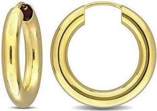 Delmar 14K Gold 17.7mm Hoop Earrings at Nordstrom Rack