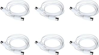 OEM Cable De Extensi&oacute;n Midi De Alta Calidad Con Conector Macho Tipo A De 5 Pines (45 Cm/1,5 M) Para 6 Cables Midi. Adaptador De 5 Pines Macho A 5 Pines Ti
