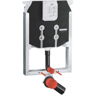 GROHE M&oacute;dulo Empotrado Grohe Para Wc Suspendido Uniset 38729000 - Doble Descarga (6/3 - 4,5/3 Litros) - Sin Placa Ni Descarga
