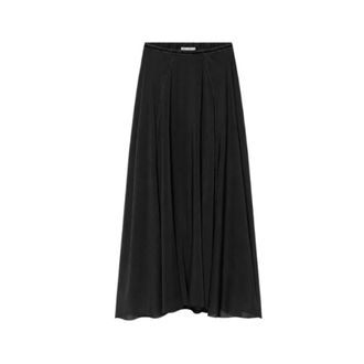 Forte_Forte Falda Flat Front - Skirts - Mujer - Negro - S