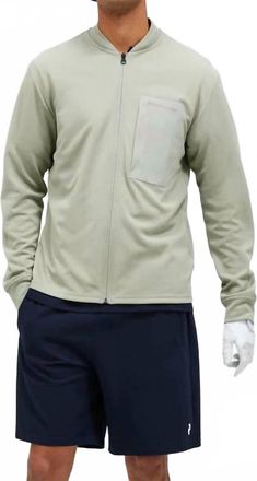 Peak Performance Mid Layer Jacket In Limit Green