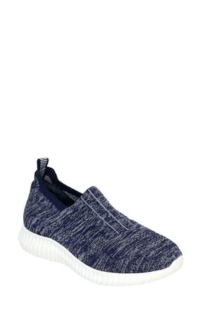 David Tate Melrose Stretch Knit Sneaker in Navy at Nordstrom, Size 6.5