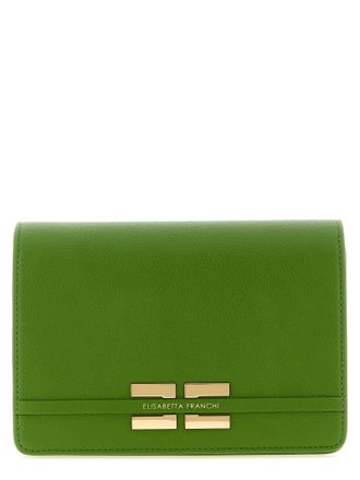 Elisabetta Franchi Logo Shoulder Strap