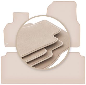 OEM Alfombrillas Premium Beige Para: Renault Espace Iv Monovolumen 2002-2014
